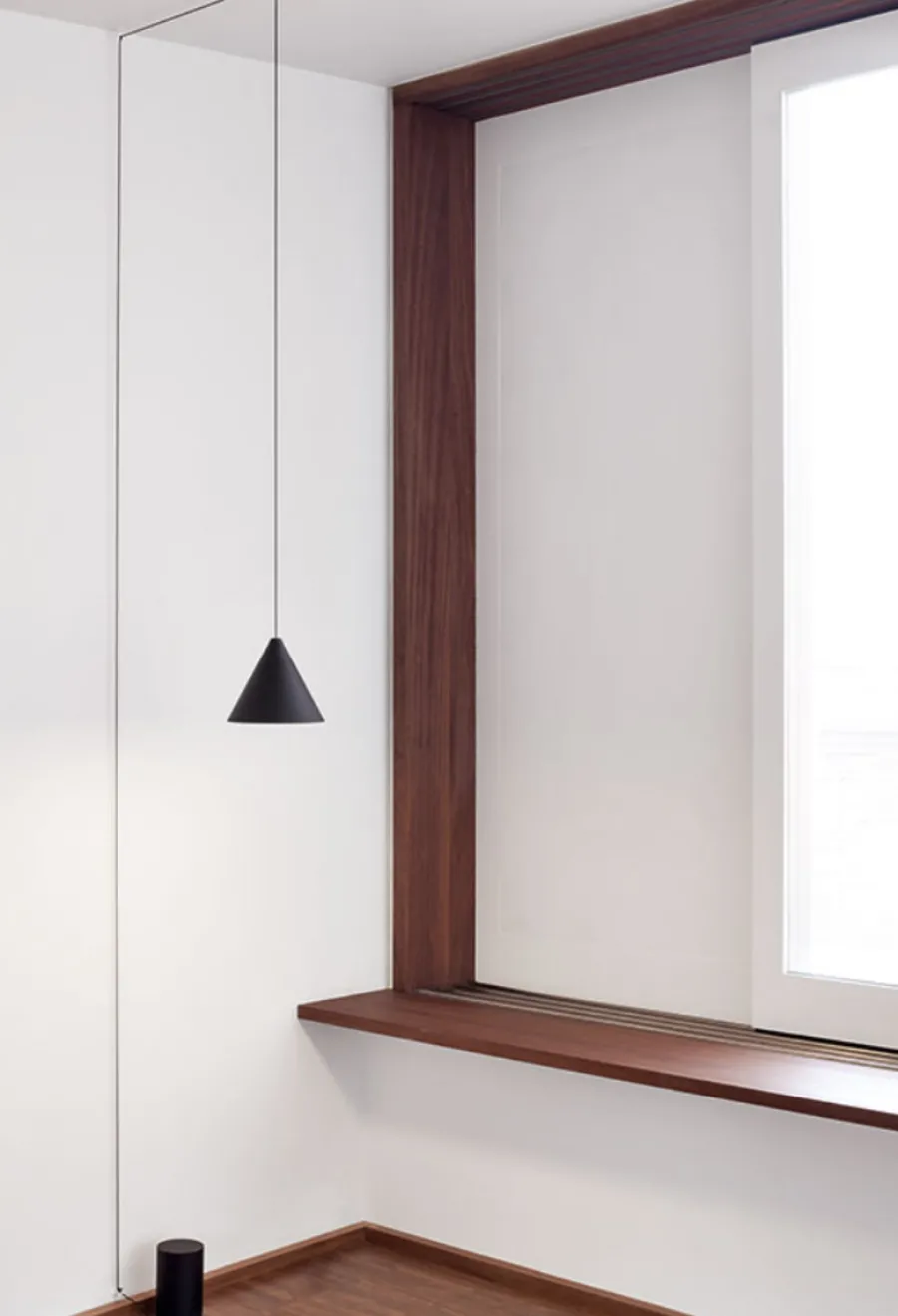 Best Flos String Light taklampe - Cone - 22 m kabel Svart