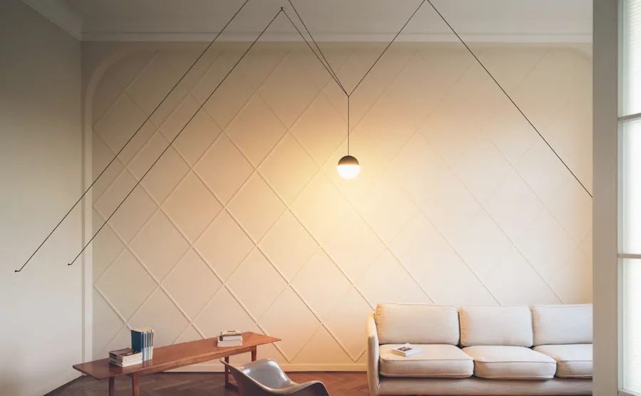 Discount Flos String Light taklampe - Sphere - 12m Svart