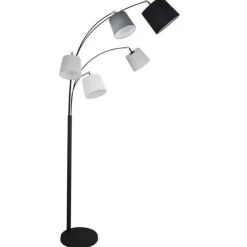 By Rydens Foggy 5 gulvlampe Svart