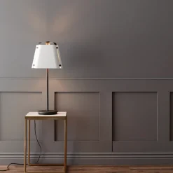 New Belid Fold bordlampe - Antrasitt/Hvit struktur Grå