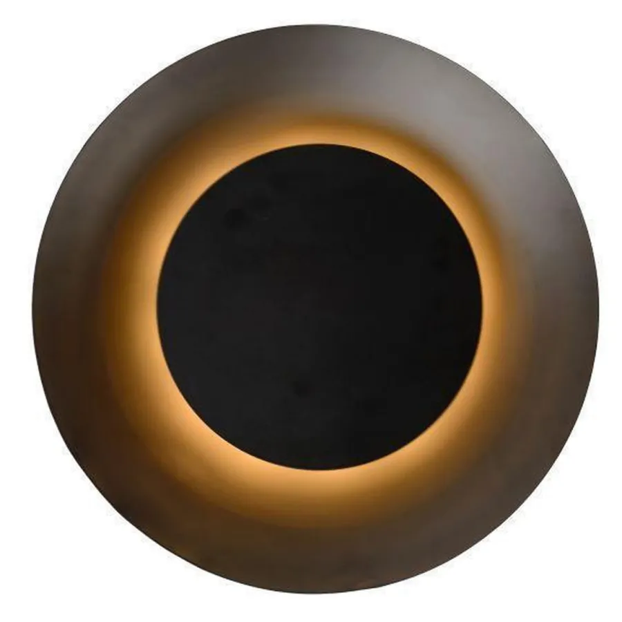 Hot Lucide Foskal taklampe 34,5 cm 12W 2700 Kelvin Svart
