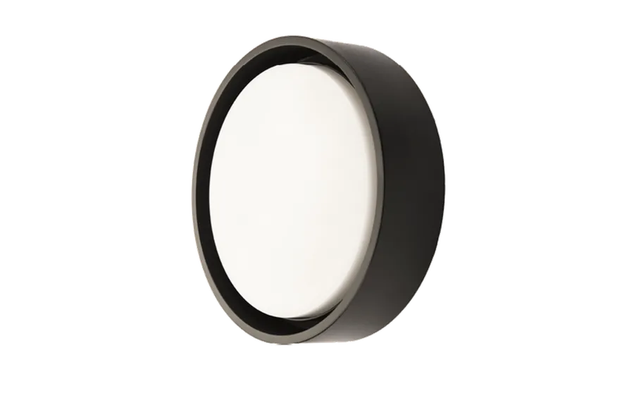 Sg Armaturen As Frame round vegg/taklampe 7W 3000 Kelvin IP66 Dimbar