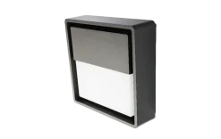 New Sg Armaturen As Frame square vegglampe 7W 3000 Kelvin IP66 Dimbar Svart
