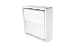 New Sg Armaturen As Frame square vegglampe 7W 3000 Kelvin IP66 Dimbar Svart