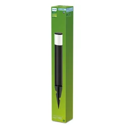 Philips Gardenlink Purex hagelys 2700K 1,5W IP44 ekstra enhet - 24 Volt Svart