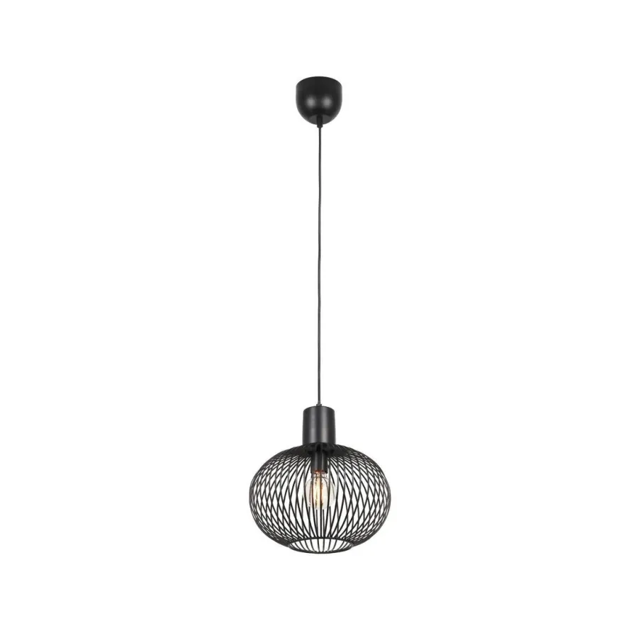 Sale Trio Lighting Gila takpendel Ø33 Svart