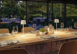 New Paulmann Gilo portabel bordlampe oppladbar 2,8W 2700 Kelvin IP44