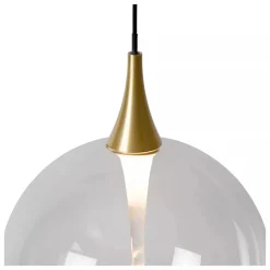 Discount Lucide Gisela takpendel 48 cm 5 x 3,8W 2700 Kelvin - Dimbar Klar