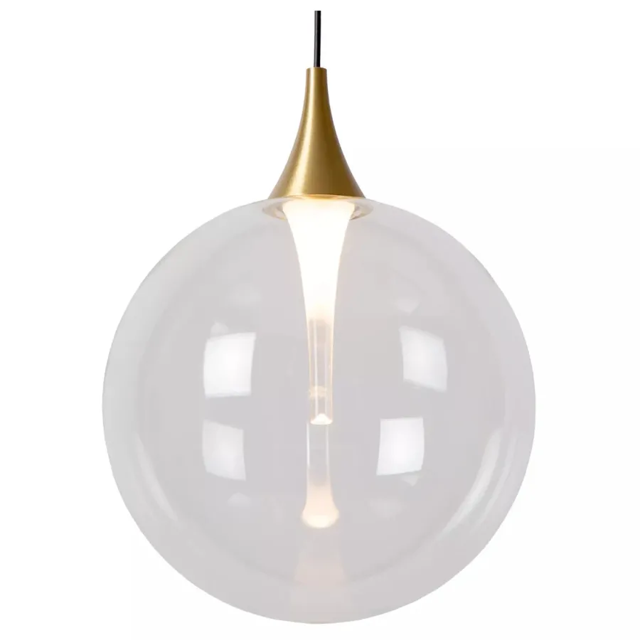 Discount Lucide Gisela takpendel 48 cm 5 x 3,8W 2700 Kelvin - Dimbar Klar