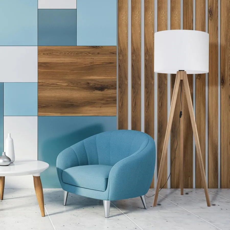 Outlet TK Lighting Grand gulvlampe - Furu