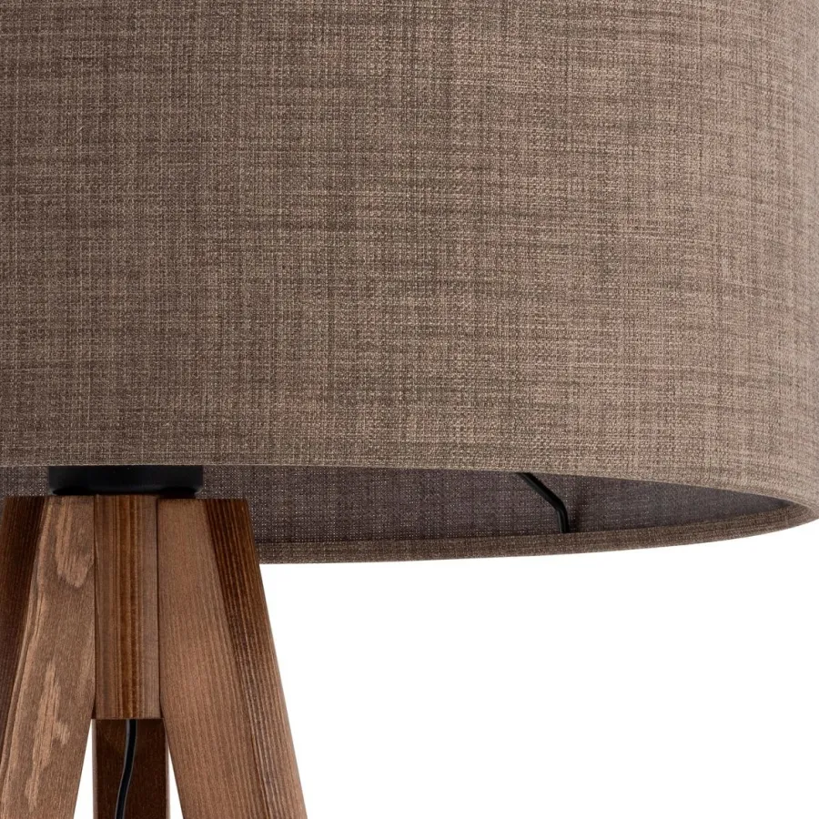 Outlet TK Lighting Grand gulvlampe - Valnøtt