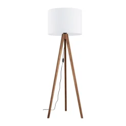 Outlet TK Lighting Grand gulvlampe - Valnøtt