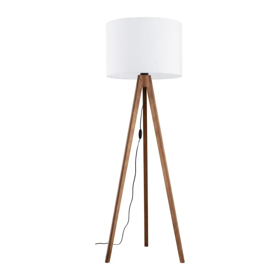Outlet TK Lighting Grand gulvlampe - Valnøtt