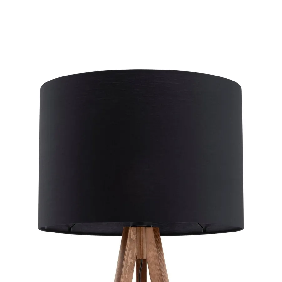Outlet TK Lighting Grand gulvlampe - Valnøtt