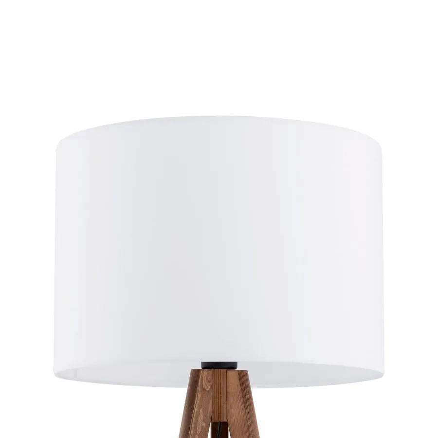 Outlet TK Lighting Grand gulvlampe - Valnøtt