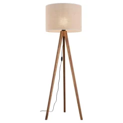 Outlet TK Lighting Grand gulvlampe - Valnøtt