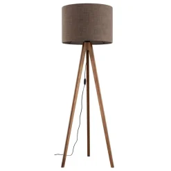 Outlet TK Lighting Grand gulvlampe - Valnøtt