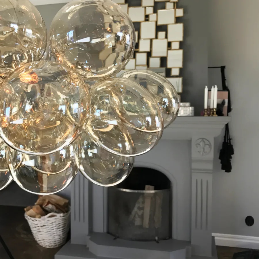 Sale By Rydens Gross bar taklampe Amber