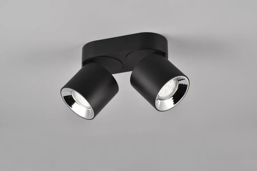 Discount Trio Lighting Guayana takspot 2-lys GU10 - Kan felles inn i tak