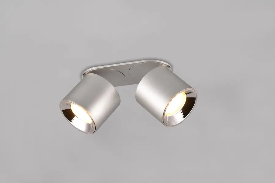 Discount Trio Lighting Guayana takspot 2-lys GU10 - Kan felles inn i tak
