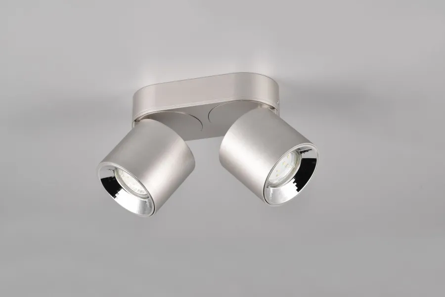Discount Trio Lighting Guayana takspot 2-lys GU10 - Kan felles inn i tak