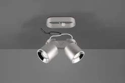 Discount Trio Lighting Guayana takspot 2-lys GU10 - Kan felles inn i tak