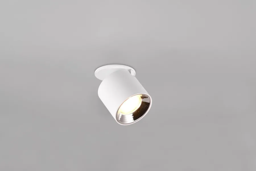 Clearance Trio Lighting Guayana tak/vegg spot 1-lys GU10 - Kan felles inn Svart