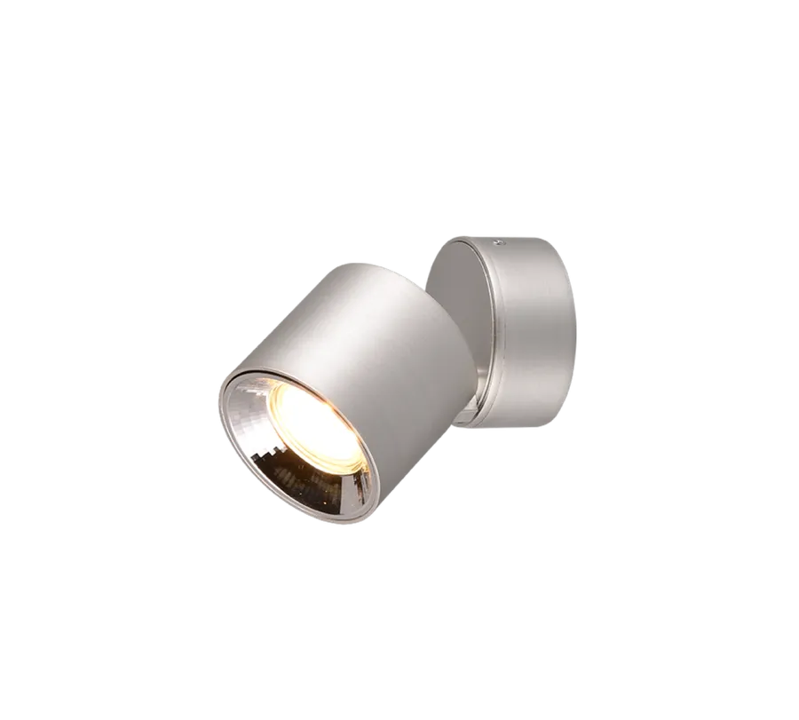 Clearance Trio Lighting Guayana tak/vegg spot 1-lys GU10 - Kan felles inn Svart