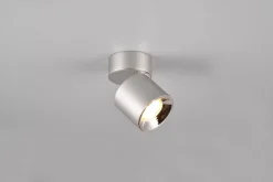 Clearance Trio Lighting Guayana tak/vegg spot 1-lys GU10 - Kan felles inn Svart