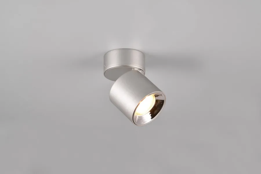 Clearance Trio Lighting Guayana tak/vegg spot 1-lys GU10 - Kan felles inn Svart
