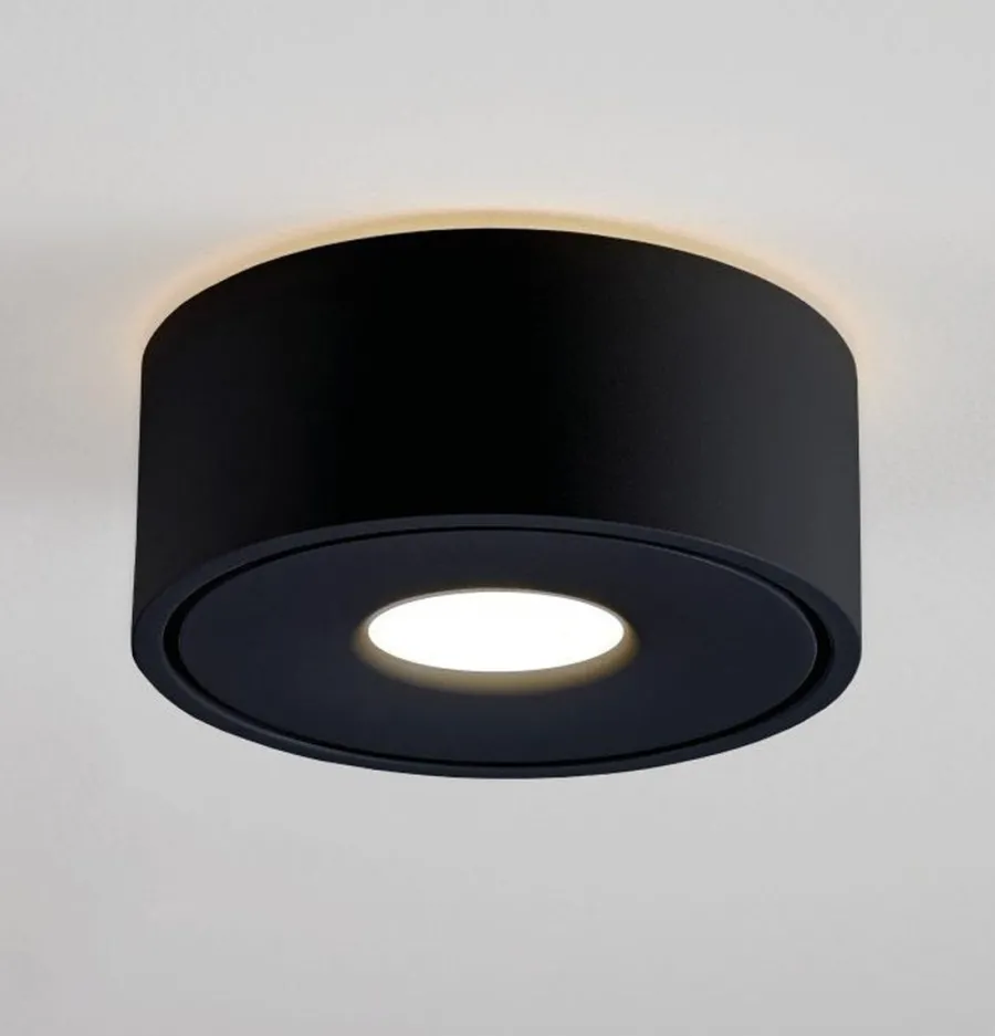 Discount NorDesign Halo 105 utenpåliggende downlight 8,9W Dimbar - Svart