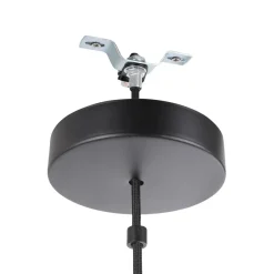 Sale Eglo Haxey takpendel 50 cm Svart/ Natur