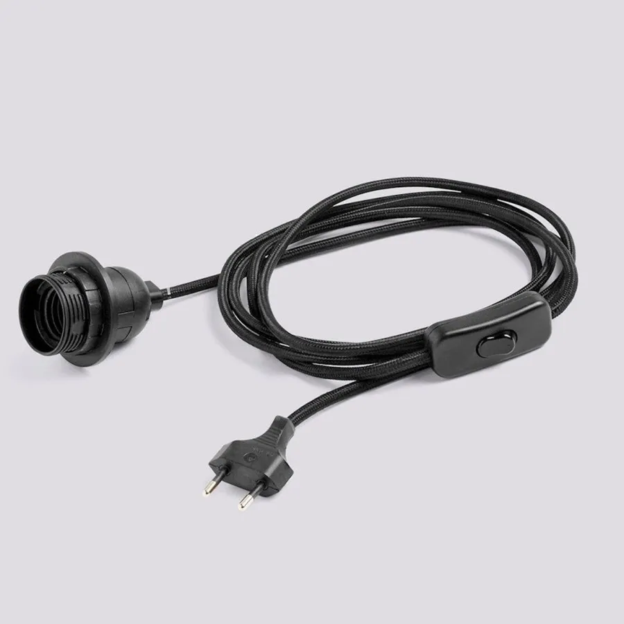 Best HAY CORD SET takpendel LAMP Svart