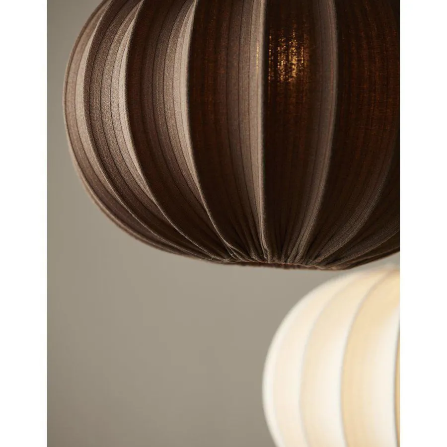 Discount Pr home of Scandinavia Ab Hilma lampeskjerm 50 cm - Jersey Nougat Brun