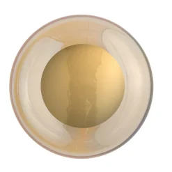 Online EBB & FLOW Horizon taklampe/vegglampe M Golden Smoke/gull Gull / Røyk