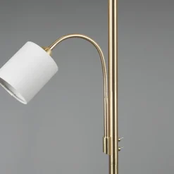 Clearance Trio Lighting Hotel gulvlampe - farge Messing