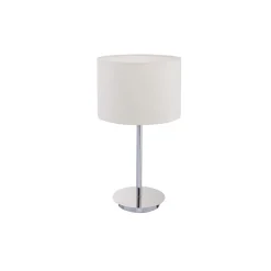 Best Nowodvorski Hotell bordlampe - Krom/Hvit Krom / Hvit