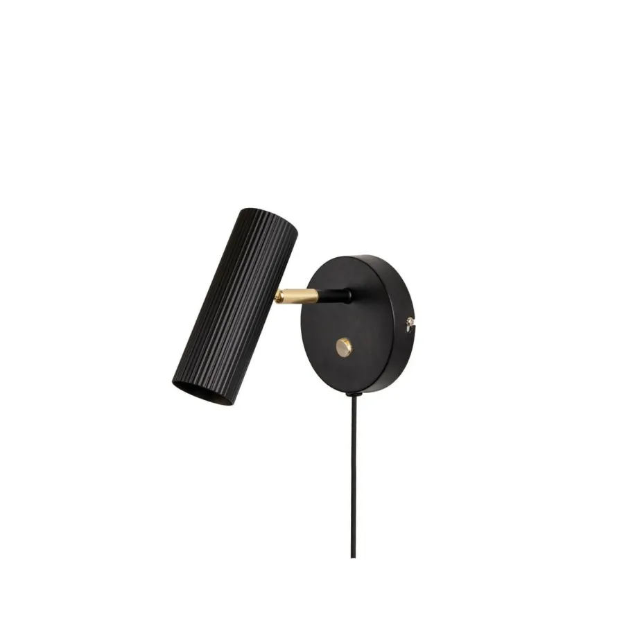 Online Globen Lighting Hubble vegglampe - Svart
