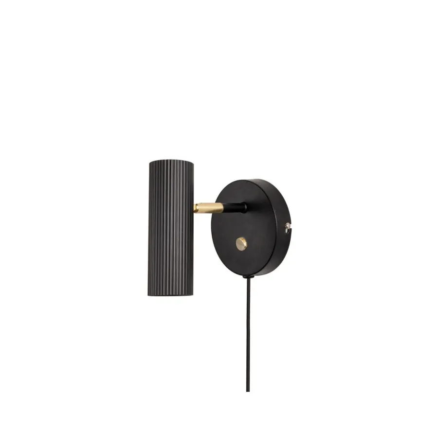 Online Globen Lighting Hubble vegglampe - Svart