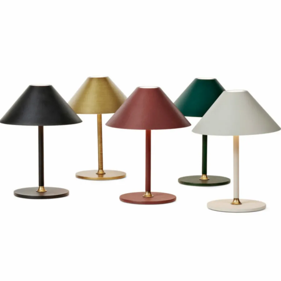 Online Halo Designs Hygge bordlampe 15 oppladbar - Antikk Messing