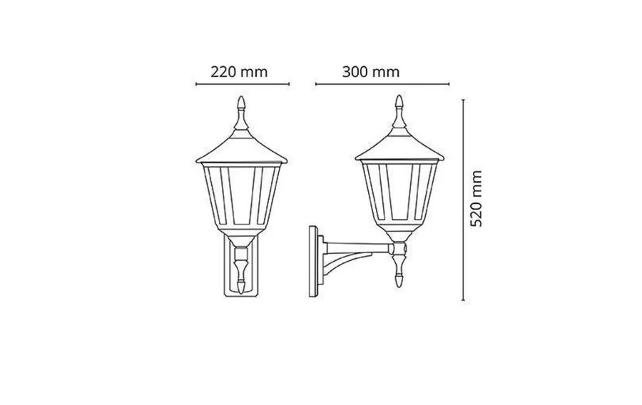 Best Sg Armaturen As Ibiza vegglampe utendørs E27