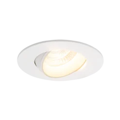 Discount Norlux Icarus lavtbyggende downlight Isosafe 7W RA95 2700K 68-83 mm dimbar - Hvit