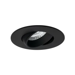 Norlux Icarus lavtbyggende downlight Isosafe 7W RA95 2700K 68-83 mm dimbar - Svart