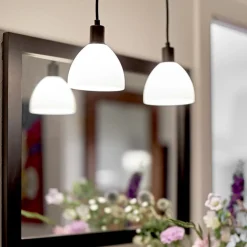 Clearance Nielsen Light Ida takpendel 12 cm 2-pak - Hvit/Svart Hvit / Svart