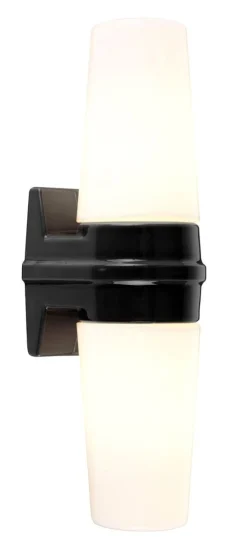 Outlet Ifø Electric Ifø Bernadotte dobbel vegglampe IP44
