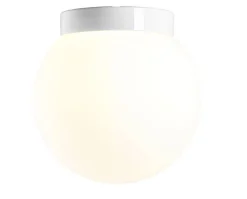 Clearance Ifø Electric Ifø Classic Glob 300 taklampe IP54 Svart / Opal glass