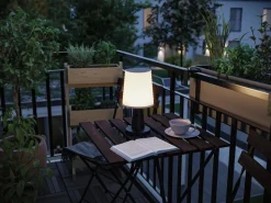 Best Paulmann Ilanga portabel bordlampe oppladbar 2,1W 2700 Kelvin IP44 - Solcelle Hvit