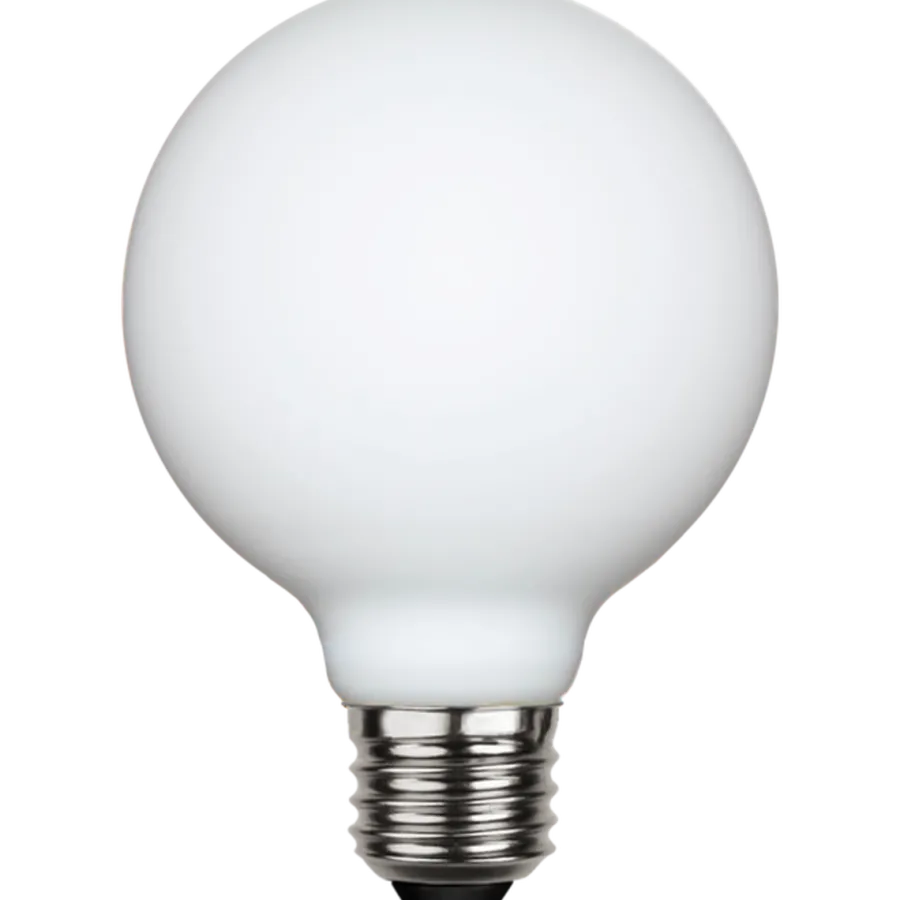 Star Trading Illumination Globe Opal dimbar 95mm Hvit