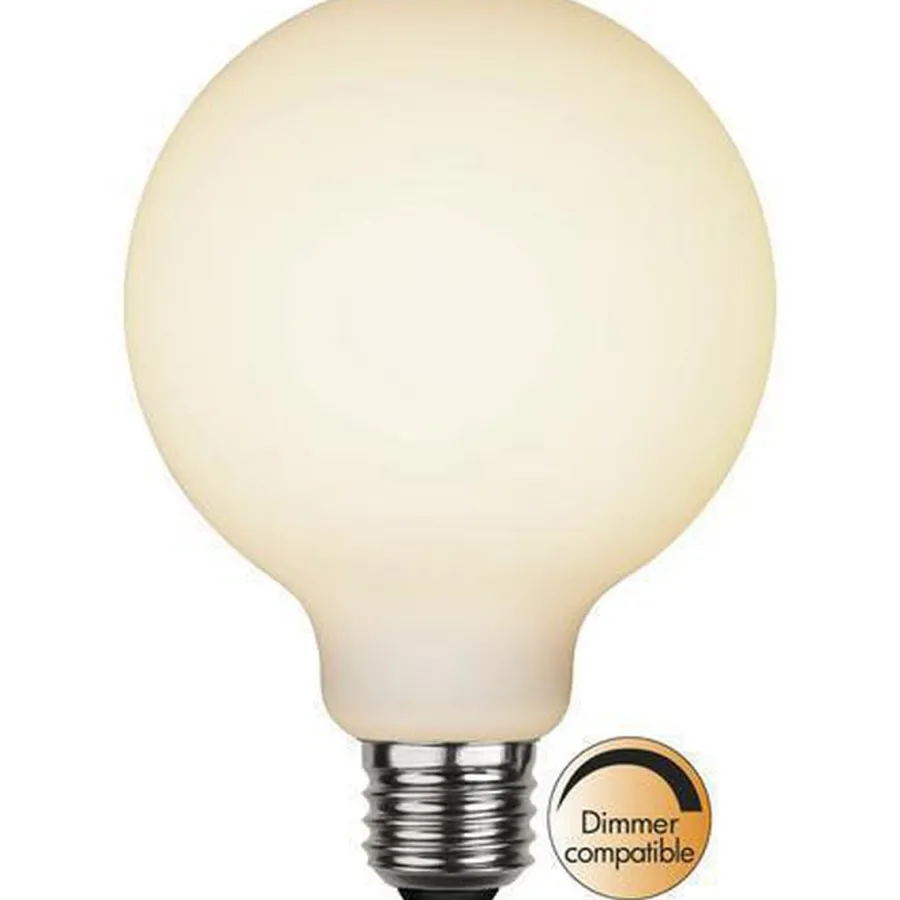 Star Trading Illumination Globe Opal dimbar 95mm Hvit