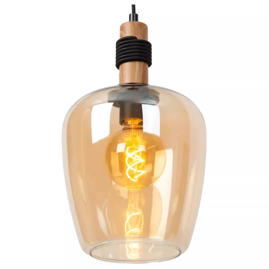 Hot Lucide Ilona takpendel 22 cm Amber
